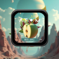Тютюн Atom Basil Apple (Базилік, Яблуко) 200 г