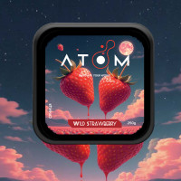 Тютюн Atom Wild Strawberry (Суниця) 200 г