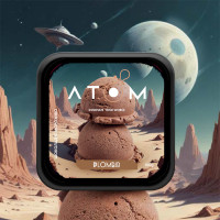 Тютюн Atom Plombir (Шоколадне морозиво) 100 г
