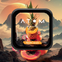 Тютюн Atom Tropic Blaze (Тропічні фрукти) 100 г