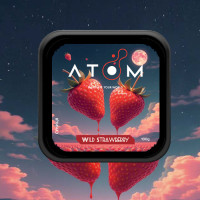 Тютюн Atom Wild Strawberry (Суниця) 100 г