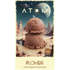 Тютюн Atom Plombir (Шоколадне морозиво) 50 г