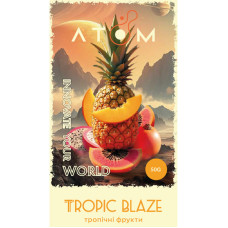 Тютюн Atom Tropic Blaze (Тропічні фрукти) 50 г
