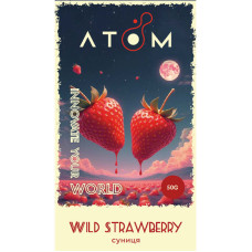 Тютюн Atom Wild Strawberry (Суниця) 50 г
