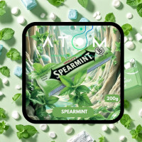 Тютюн Atom Spearmint (М'ята жуйка) 200 г