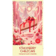 Тютюн Atom Strawberry cheezcake (Полуничний чізкейк) 50 г
