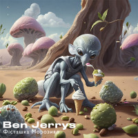 Тютюн Euphoria Ben Jerrys (Фісташка Морозиво) 100 г 