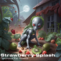 Тютюн Euphoria Strawberry Splash (Полуниця Ківі Базилік) 100 г 