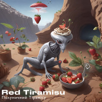 Тютюн Euphoria Red tiramisu (Полуничний Тірамісу) 100 г 