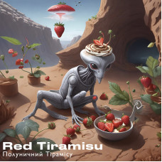 Тютюн Euphoria Red tiramisu (Полуничний Тірамісу) 100 г 