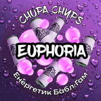 Тютюн Euphoria Chupa Chups (Енергетик, Бабл-гам) 100 г 