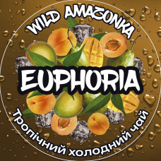 Тютюн Euphoria Wild Amazonka (Тропічний холодний чай) 100 г 