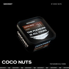 Тютюн Gedonist Coco Nuts № 31 (Кокос, Горіх) 200 г