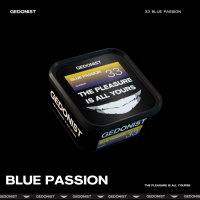 Тютюн Gedonist Blue passion № 33 (Чорниця, Маракуя) 200 г