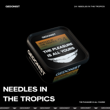 Тютюн Gedonist Needles in Tropics № 24 (Манго, Мандарин, Хвоя) 200 г  