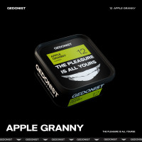 Тютюн Gedonist Apple granny 12 (зелене яблуко,м’ятна жуйка) 200 г 