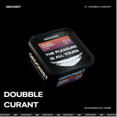Тютюн Gedonist Double currant 01 (червона та чорна смородина) 200 г 