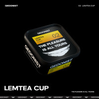 Тютюн Gedonist LemTea cup 02 (лимон з нотками чаю) 200 г 