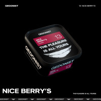 Тютюн Gedonist Nice berry’s 13 (лісові ягоди) 200 г 