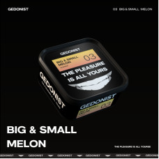 Тютюн Gedonist Big & small melon 03 (диня та кавун) 200 г 