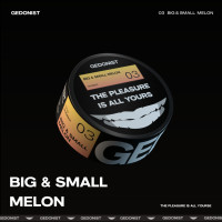Тютюн Gedonist Big & small melon 03 (диня та кавун) 100 г 