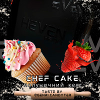 Тютюн Heven Chef cake (Полуничний Кекс) 200 г 