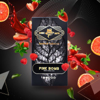 Тютюн Smoke Mafia Pink Bomb (Полуниця, Малина, Грейпфрут) 100 гр 