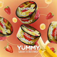 Тютюн для кальяну Yummy Банан Полуниця 250 г 