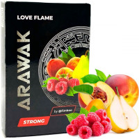 Тютюн Arawak Strong Love Flame (Персик груша малина) 40 гр