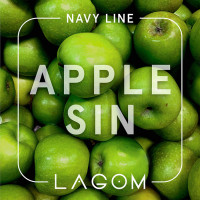 Тютюн Lagom Navy Apple Sin (Зелене яблуко) 200 г