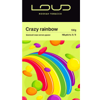 Тютюн Loud Dark Line Crazy Rainbow (Ківі, Малина, Цитрус) 100 г