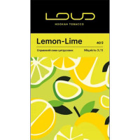 Тютюн Loud Dark Line Lemon-Lime (Лимон, Лайм) 40 г