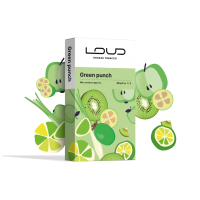 Тютюн Loud Light Line Green Punch (Ківі, Лемонграс, Яблуко, Манго) 100 г