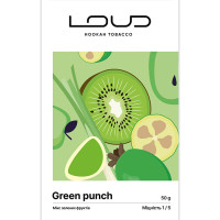Тютюн Loud Light Line Green Punch (Ківі, Лемонграс, Яблуко, Манго) 50 г