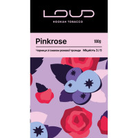 Тютюн Loud Dark Line Pinkrose (Чорниця, троянда) 100 г