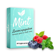 Безнікотинова суміш Mint Ягоди М'ята 100 г