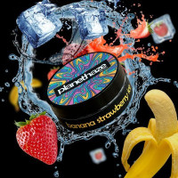 Тютюн Planet Haze Banana strawbery ice (Банан, Полуниця, Лід) 100 г