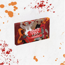 Безнікотинова суміш Space Tea Pink Boom (Грейпфрут, Полуниця, Малина, Лід) 40 г