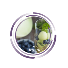 Безтютюнова суміш Swipe Melon Blueberry (Диня Чорниця) 50 гр
