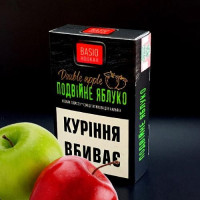 Тютюн Basio Подвійне Яблуко 50 гр