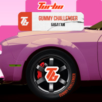 Тютюн Turbo Gummy Challenger (Бабл Гам) 250 г