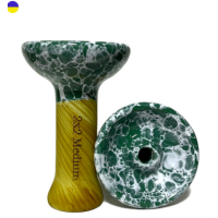 ЧАША 2×2 HOOKAH PHUNNEL MEDIUM NEW TURQUOISE