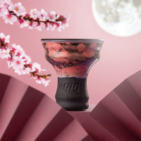 Чаша 420 Sakura Moon Pink + Тютюн 420 Біла полуниця 25г