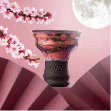 Чаша 420 Sakura Moon Pink + Тютюн 420 Біла полуниця 25г