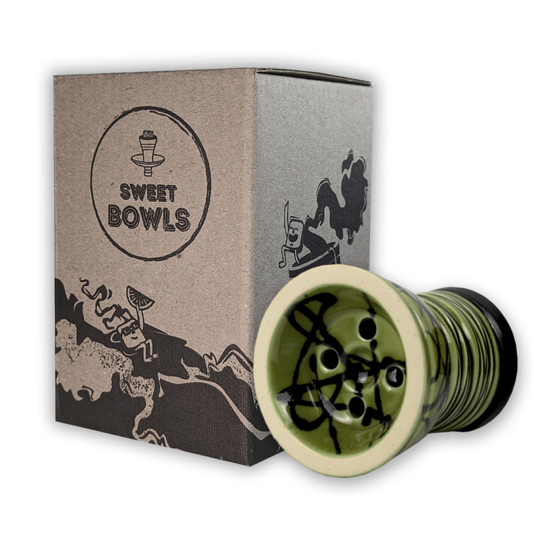 ЧАША SWEET BOWLS - NEW TURKISH GLAZE Green