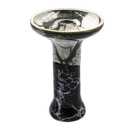 ЧАША 2×2 HOOKAH FANEL MEDIUM MRAMOR WHITE BLACK