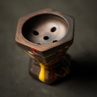 Чаша Gusto Bowls x Yevhen_b Drip Brown