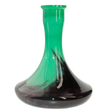 КОЛБА 2X2 HOOKAH CRAFT LIGHT GREEN AND BLACK