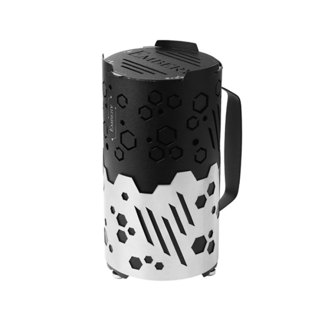 Ковпак для кальяну Embery Windcover Pro Black Silver 20 см