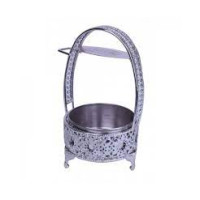 КОШИК ДЛЯ ВУГІЛЛЯ YAHYA DEEP MINI SILVER